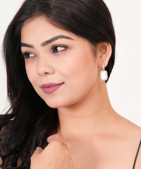 Women's Drop Earrings, Dangling Silver Earrings, Hammered Earrings, Geometric Earrings, Ethnic Earrings, Boho Earrings, Statement Earrings